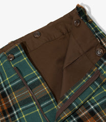 Military Trouser - Tartan Plaid