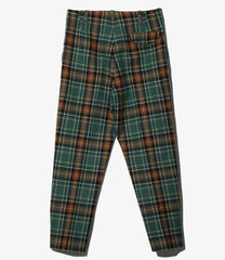 Military Trouser - Tartan Plaid