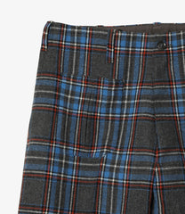Military Trouser - Tartan Plaid