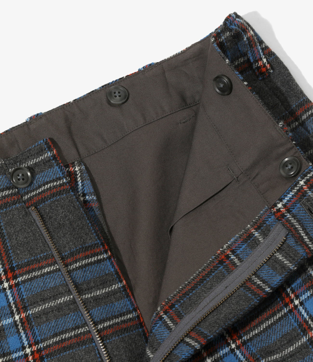 Military Trouser - Tartan Plaid