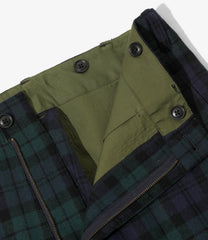 Military Trouser - Tartan Plaid