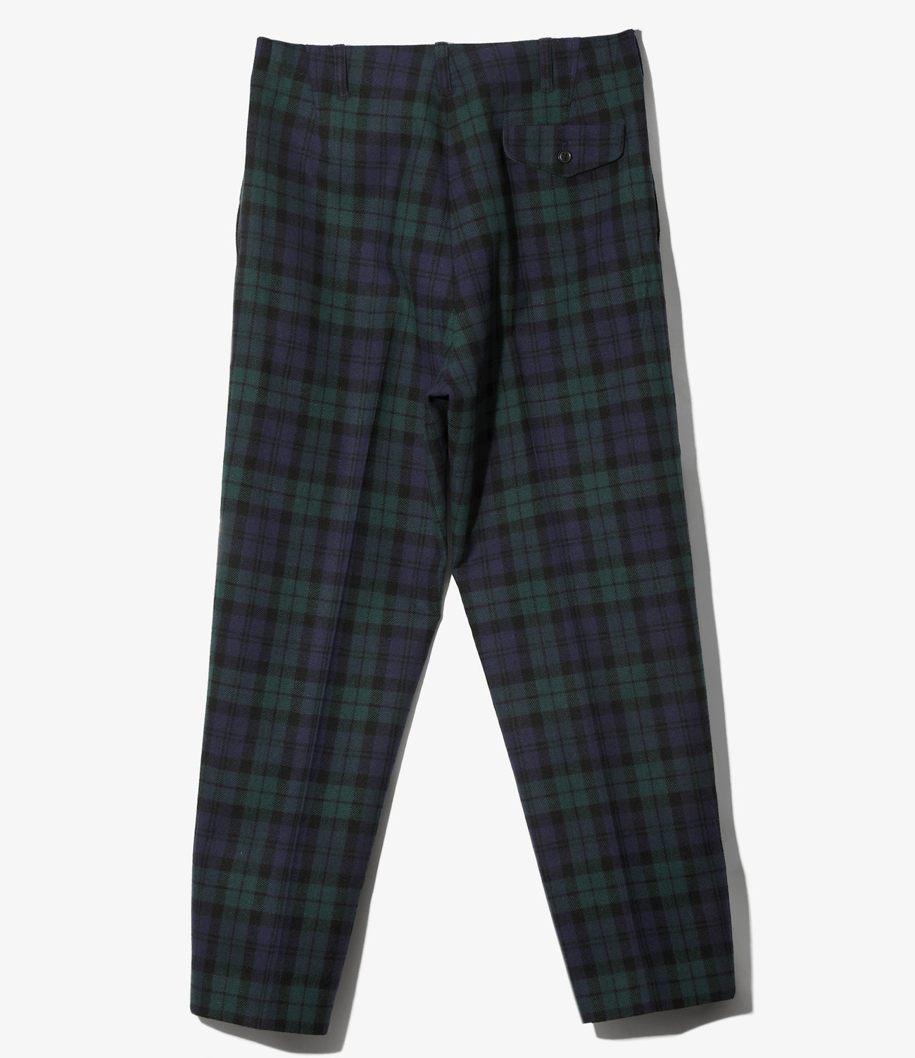 Military Trouser - Tartan Plaid