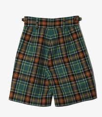 Gurkha Short - Tartan Plaid