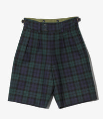 Gurkha Short - Tartan Plaid