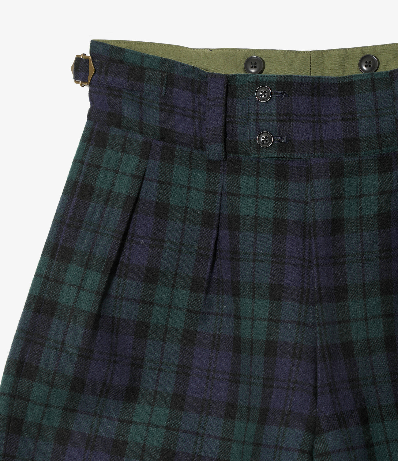 Gurkha Short - Tartan Plaid