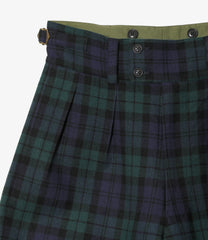 Gurkha Short - Tartan Plaid