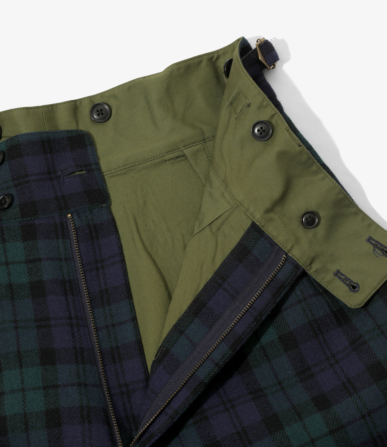 Gurkha Short - Tartan Plaid