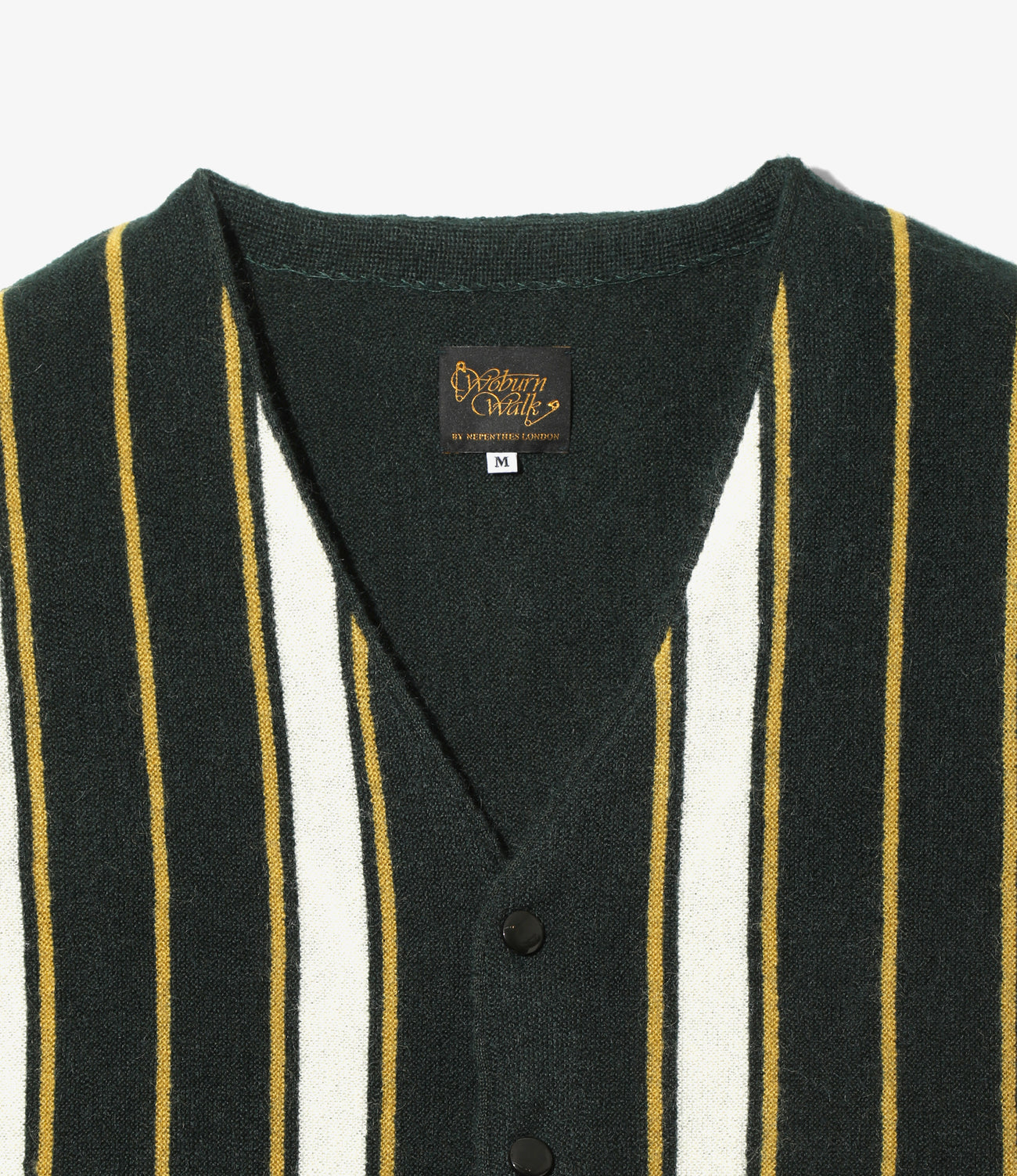 Knit Cardigan - Crepe Stripe / Front Stripe