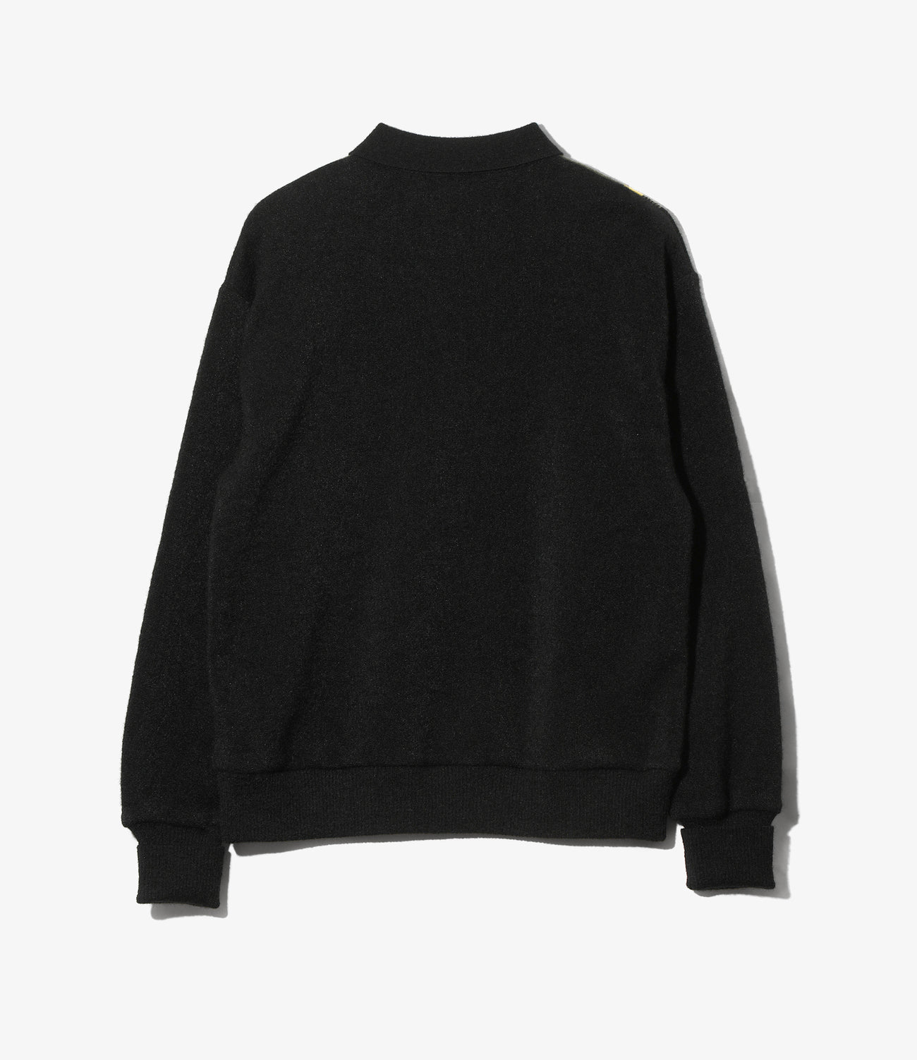 Knit Polo - Crepe Stripe / Front Thick Stripe