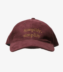 6 Panel Cap - Corduroy