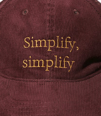 6 Panel Cap - Corduroy