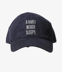 Strap Back Cap - A RIVER NEVER SLEEP