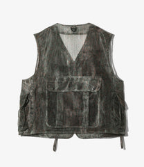 Bush Tenkara Vest - Print Heavy Mesh