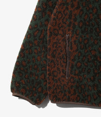 Piping Parka - Boa Jacquard