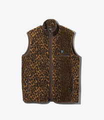 Piping Vest - Boa Jacquard