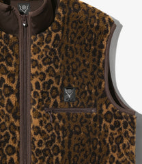 Piping Vest - Boa Jacquard