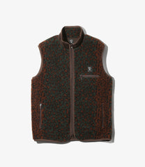 Piping Vest - Boa Jacquard