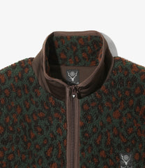 Piping Vest - Boa Jacquard