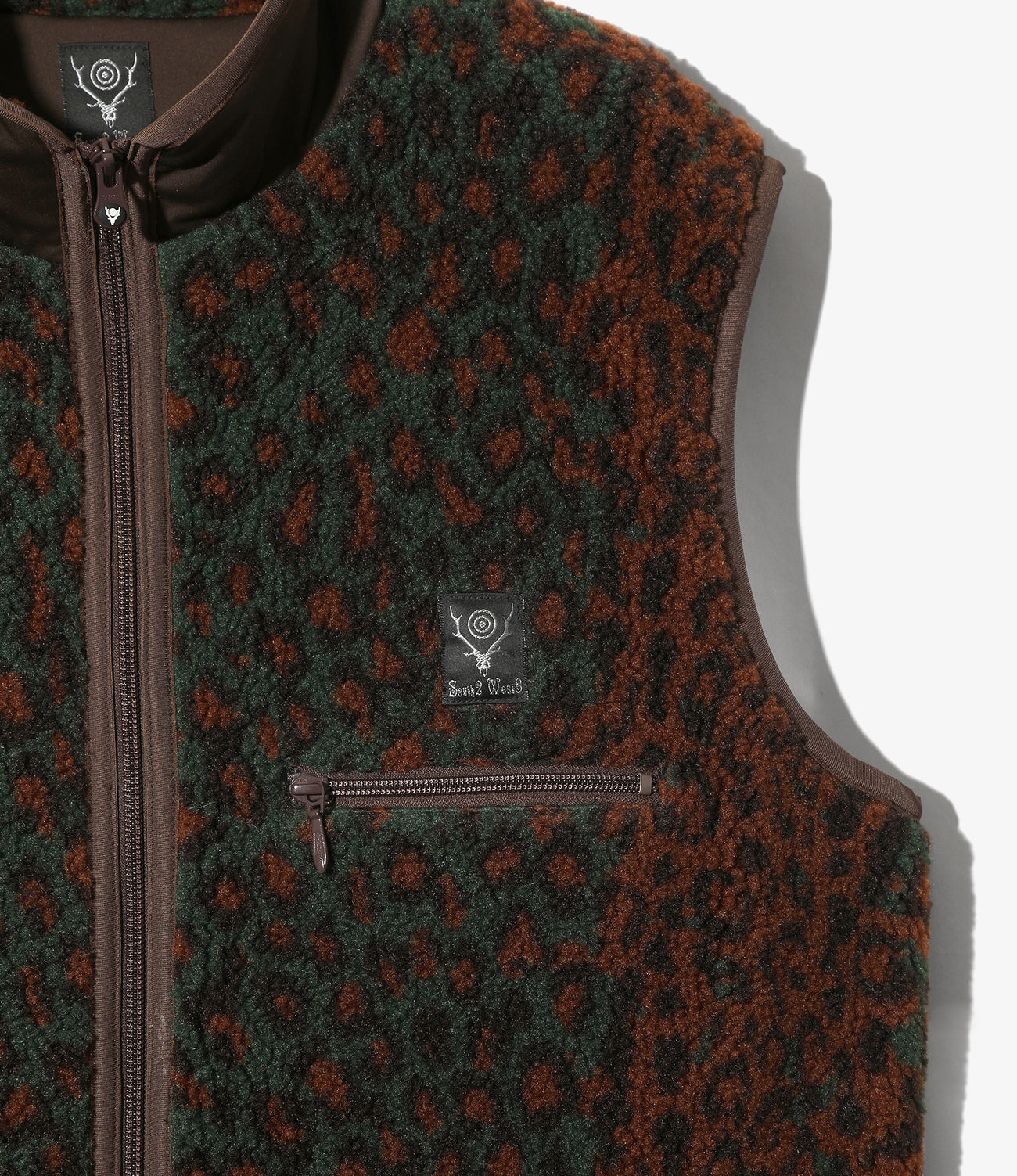 Piping Vest - Boa Jacquard
