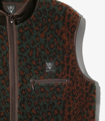Piping Vest - Boa Jacquard