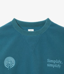 Emb. Crew Neck Sweat Shirt - Poly Fleece