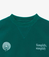Emb. Crew Neck Sweat Shirt - Poly Fleece