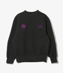 Emb. Crew Neck Sweat Shirt - Poly Fleece