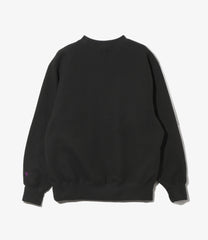 Emb. Crew Neck Sweat Shirt - Poly Fleece