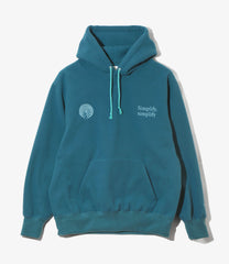 Emb. Sweat Parka - Poly Fleece