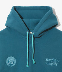 Emb. Sweat Parka - Poly Fleece