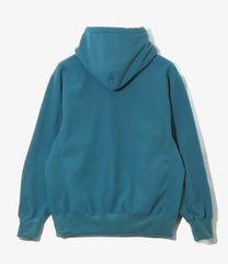 Emb. Sweat Parka - Poly Fleece