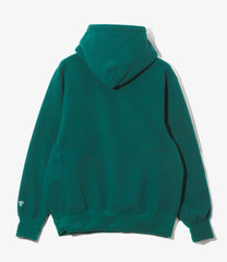 Emb. Sweat Parka - Poly Fleece