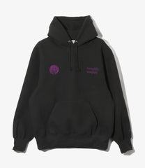 Emb. Sweat Parka - Poly Fleece