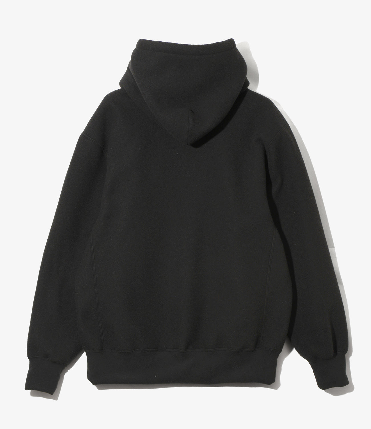 Emb. Sweat Parka - Poly Fleece
