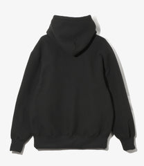 Emb. Sweat Parka - Poly Fleece