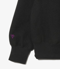 Emb. Sweat Parka - Poly Fleece