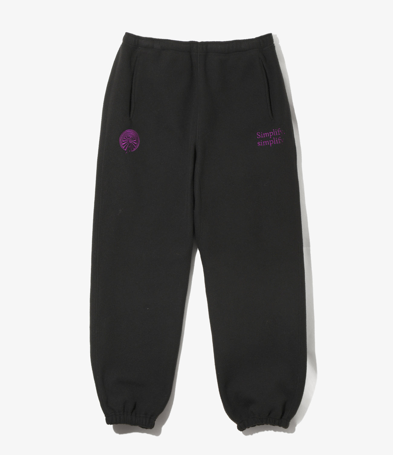 Emb. String Sweat Pant - Poly Fleece
