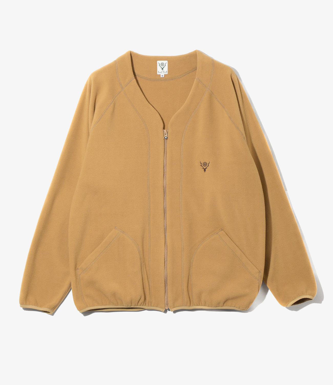 Zipped Cardigan - Poly Fleece