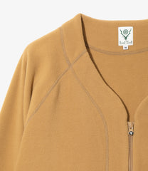 Zipped Cardigan - Poly Fleece