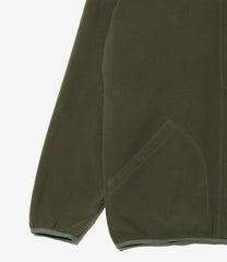 Zipped Cardigan - Poly Fleece