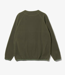 Zipped Cardigan - Poly Fleece