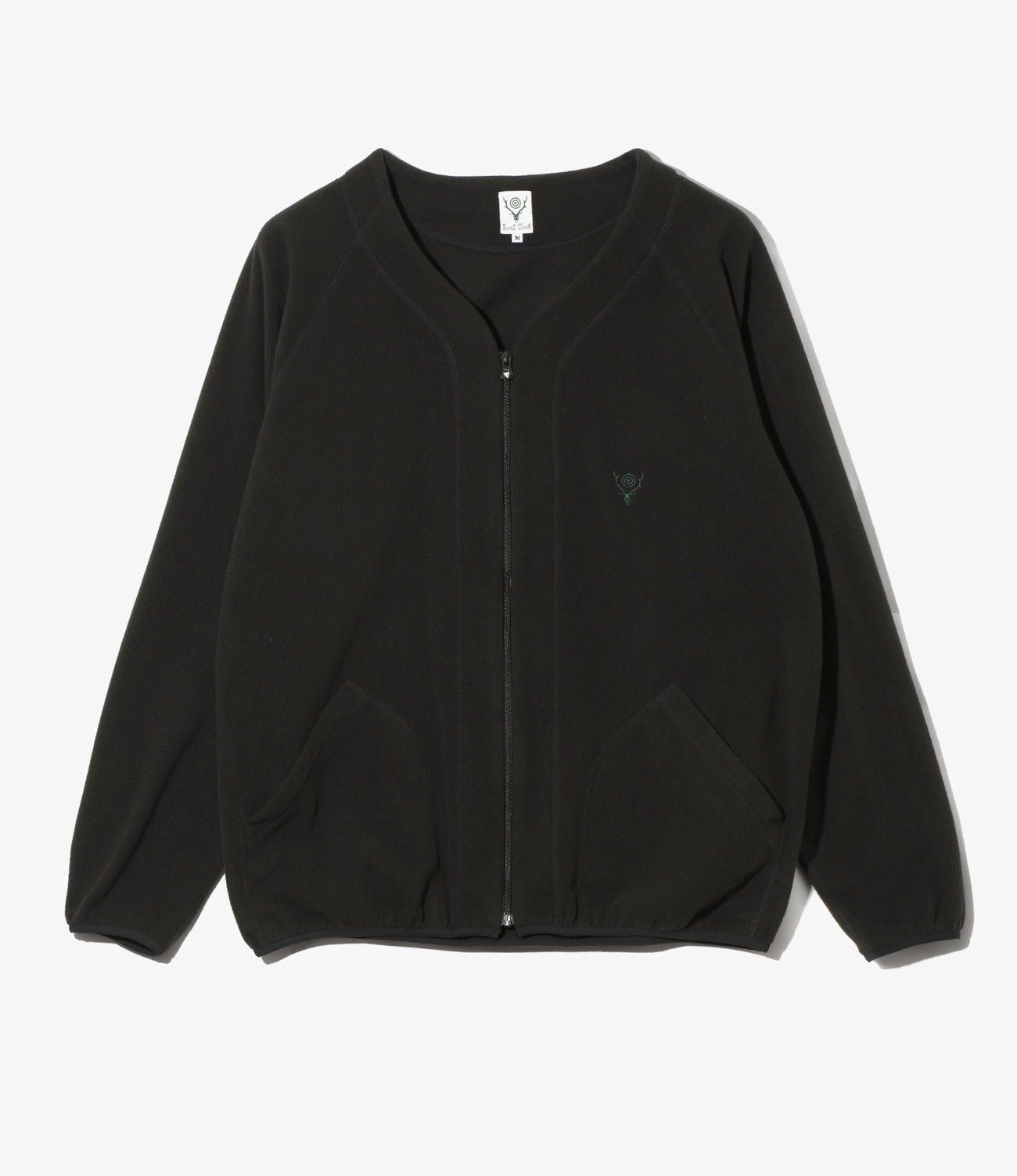 Zipped Cardigan - Poly Fleece