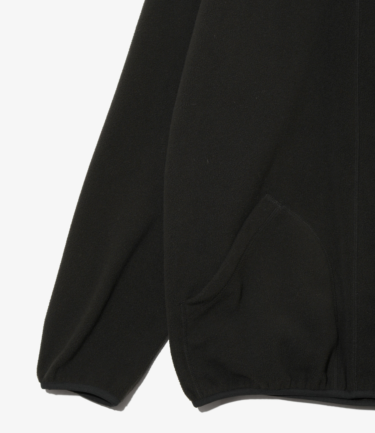 Zipped Cardigan - Poly Fleece