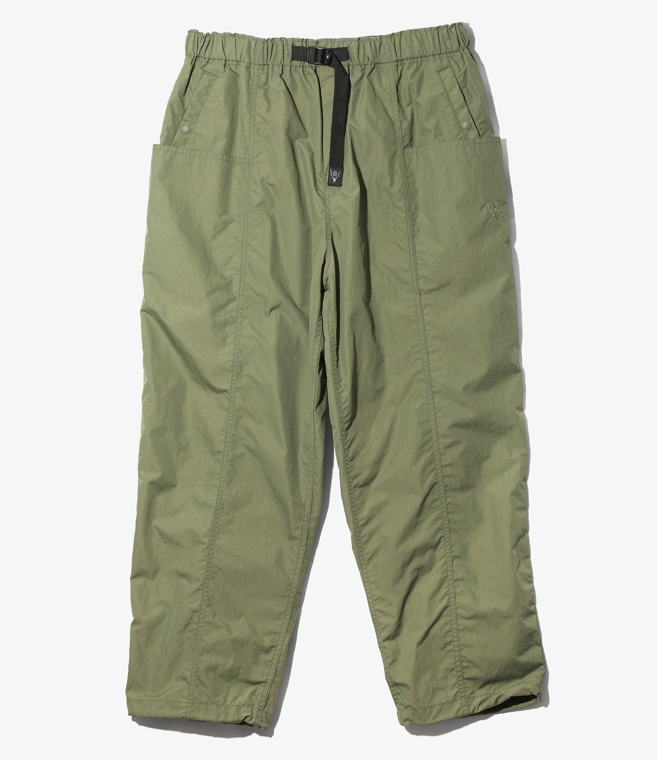 Belted C.S.Pant - Nylon Tussah