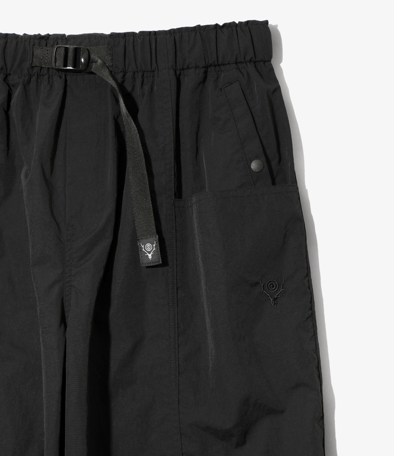 Belted C.S.Pant - Nylon Tussah