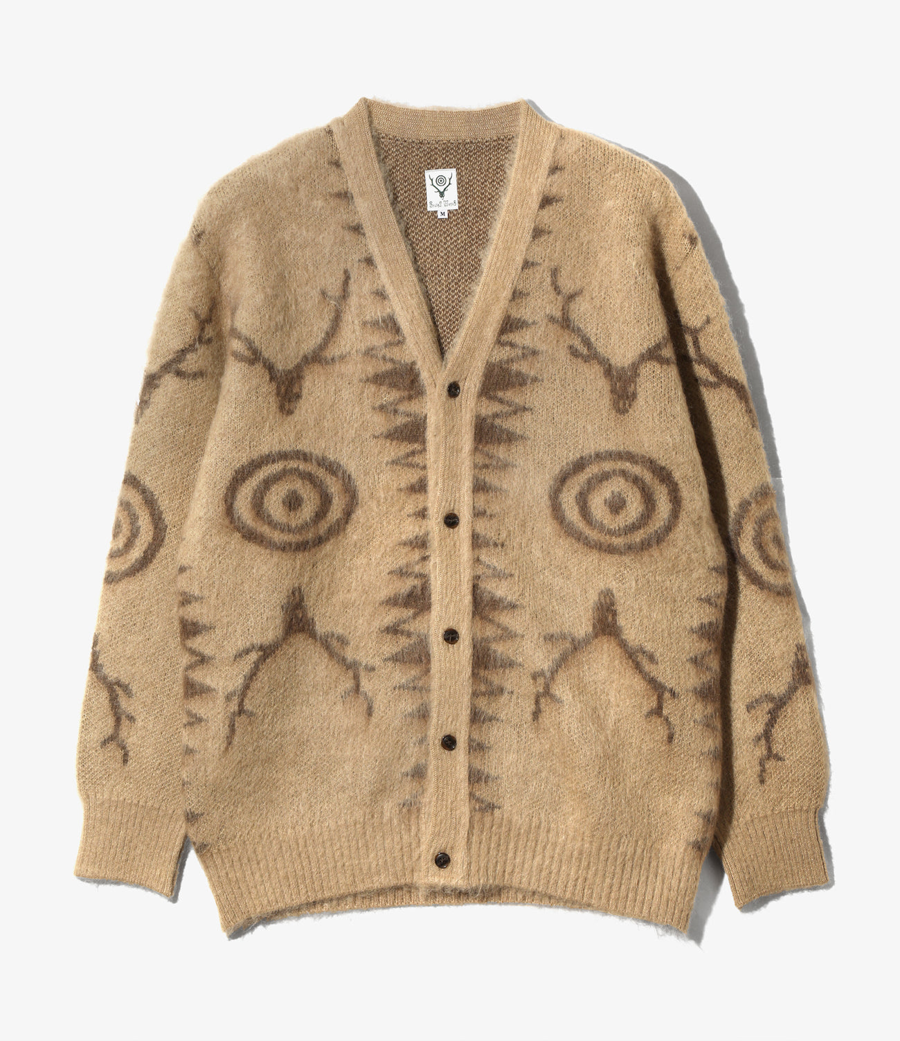 V-Neck Cardigan Sweater - Skull&Target