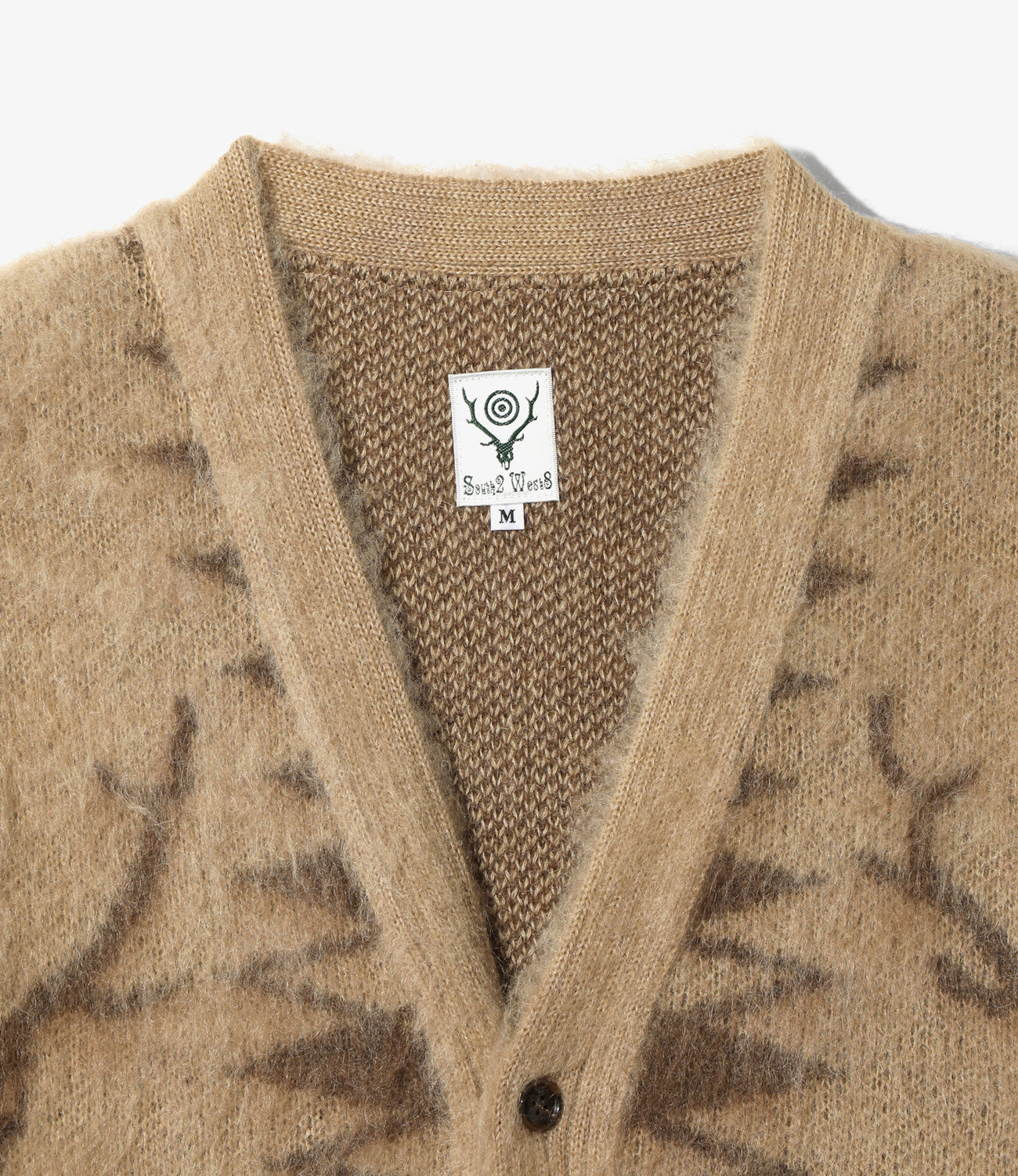 V-Neck Cardigan Sweater - Skull&Target