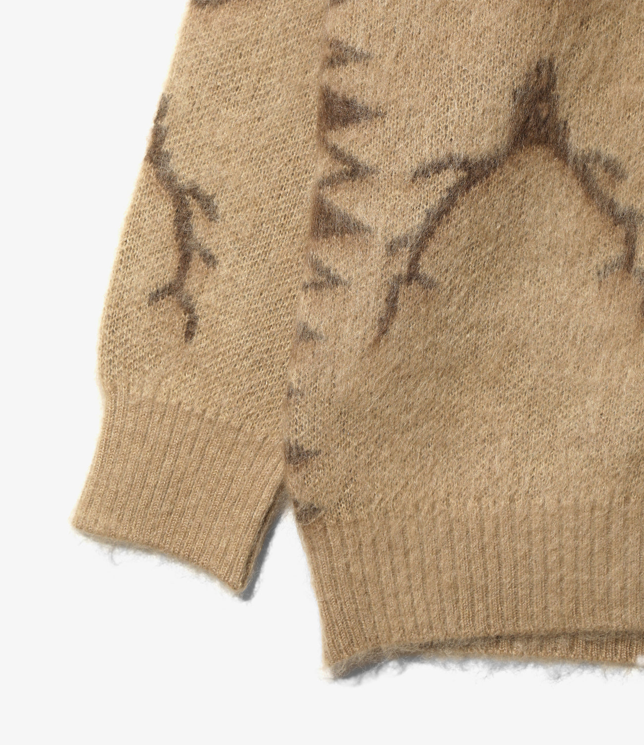 V-Neck Cardigan Sweater - Skull&Target