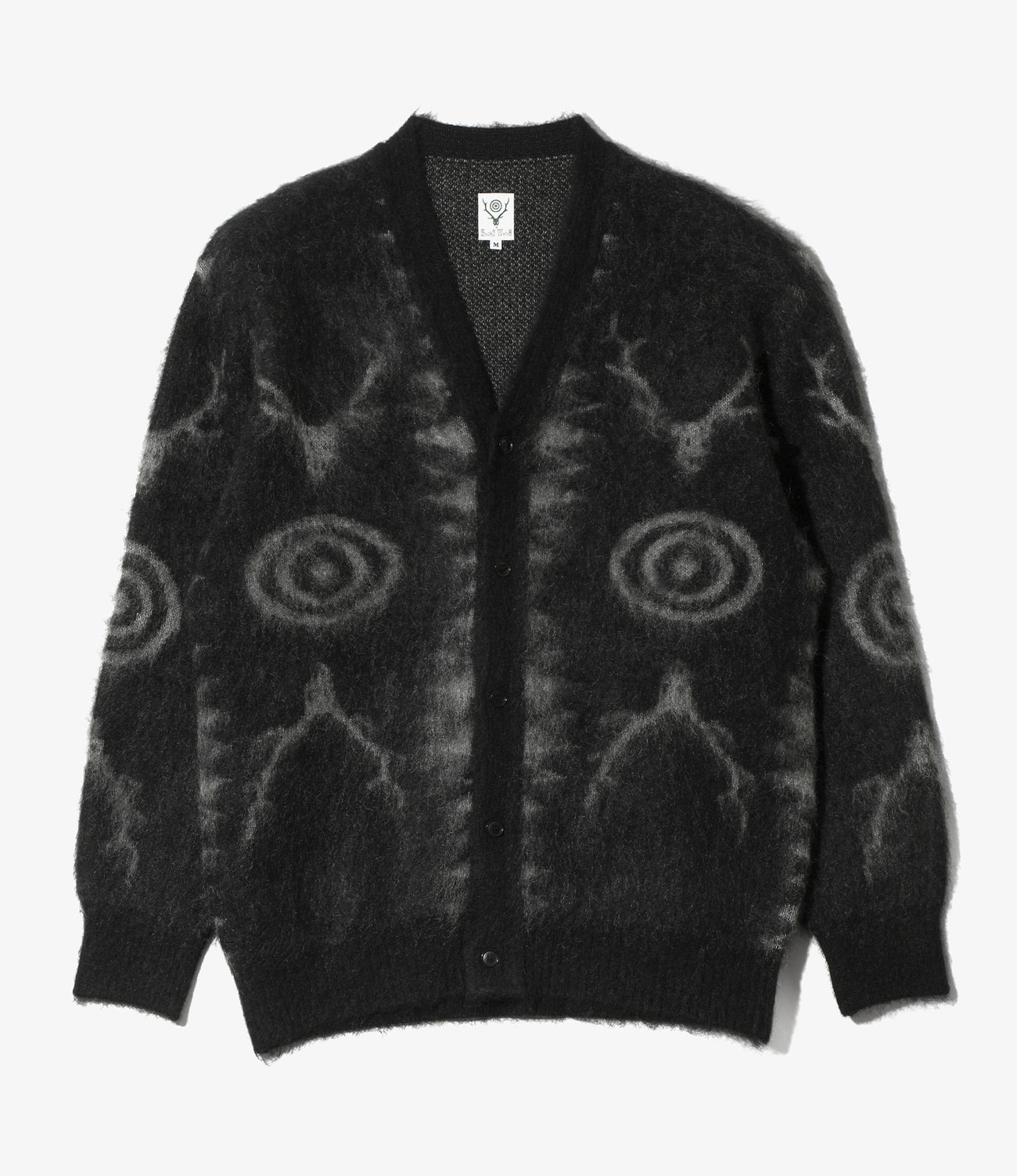 V-Neck Cardigan Sweater - Skull&Target