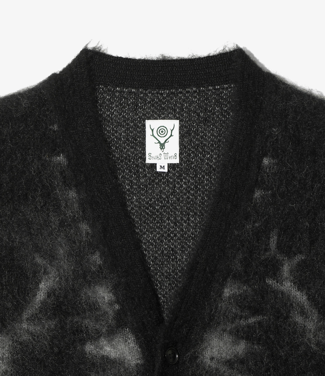 V-Neck Cardigan Sweater - Skull&Target